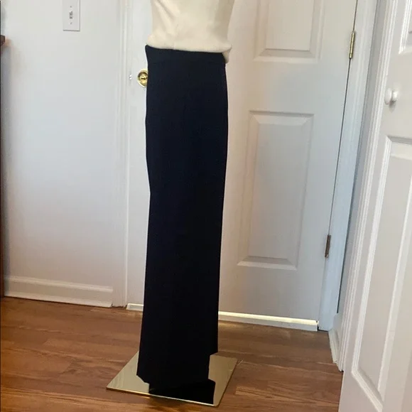 Zara Navy blue Wide Leg Pants - Picture 3 of 4